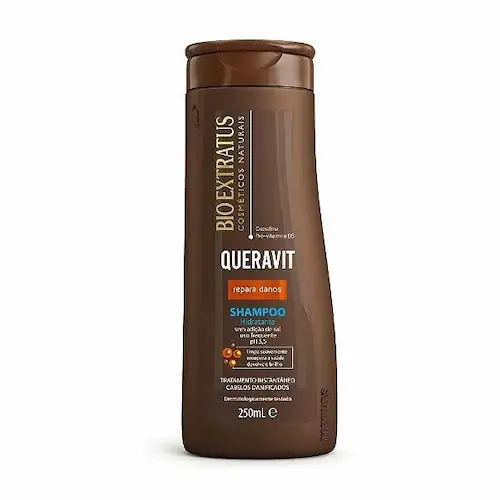 Shampoo Hidratante Queravit Repara Danos Bio Extratus 250ml